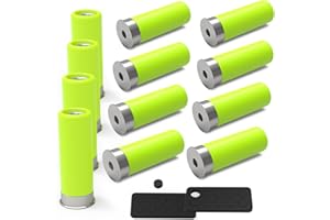 Artemis 20GA / 12 GA / 410GA /4570 Snap Caps Dummy Rounds with Close to Real Weight Reusable Dry Fire Training for Safe Loadi