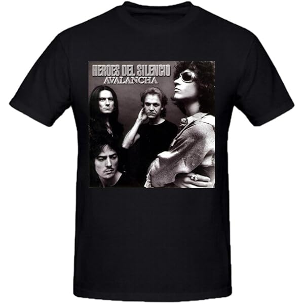 Amazon.com: Heroes DEL Silencio - Logo - Rock En Español Men's T