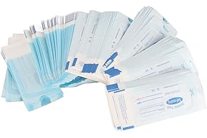 Self Sealing Pouch,200Pcs Professional Self Sealing Pouch Bag Disposable Storage Tool, Self Sealing Pouch for Cleaning Tools