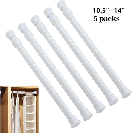 Amazon Com Zfsot Tension Rod Cupboard Bars Spring Curtain Rod