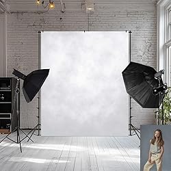 Kate 6.5x10ft Light Grey Photo Backdrops Gray White
