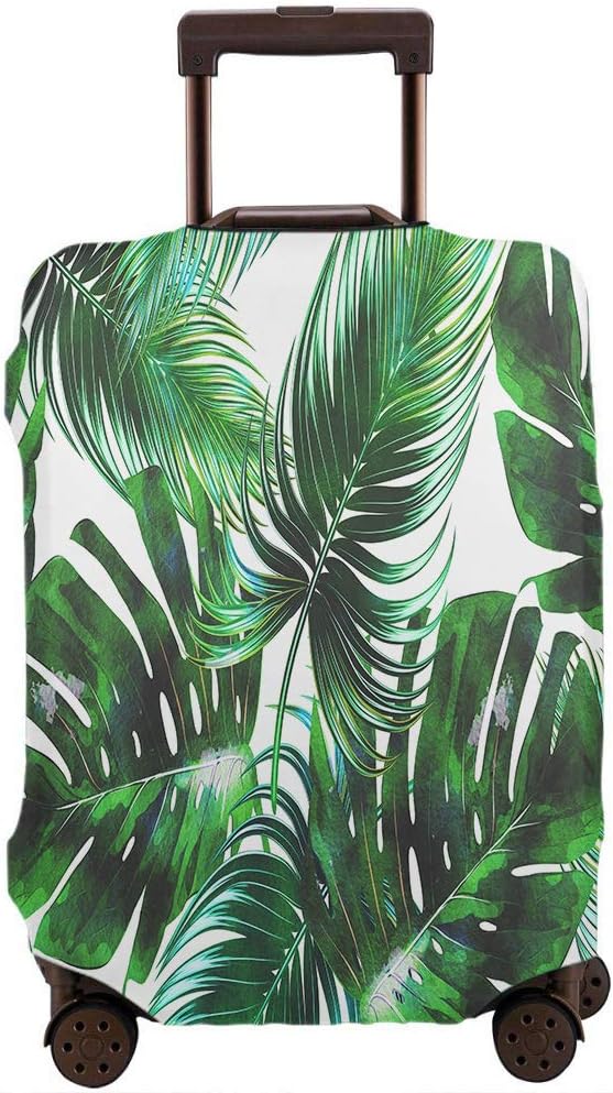Beabes Palm Leaves Travel Suitcase Protector Vintage