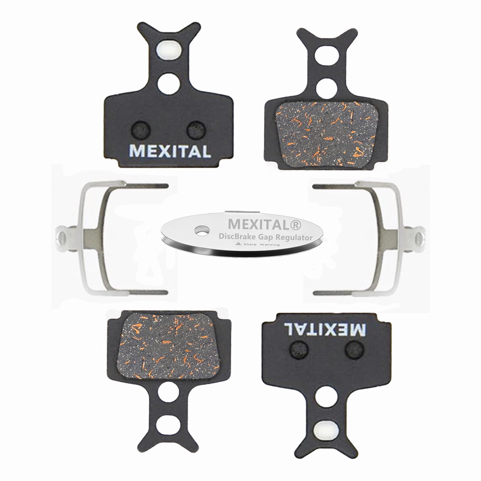 MEXITAL 2 pairs Disc Brake Pads fit for FORMULA R1 R1 Racing T1 RO C1 CR3 Mega THE ONE RX RR1