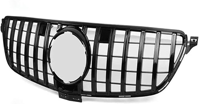 Amazon メルセデスベンツgleクラスw166 W292クーペ4マチックsuvクロームプリアンプレースグリル15 19用gt Rグリル Gle 300 Gle 3 Gle 350 黒 グリル 車 バイク