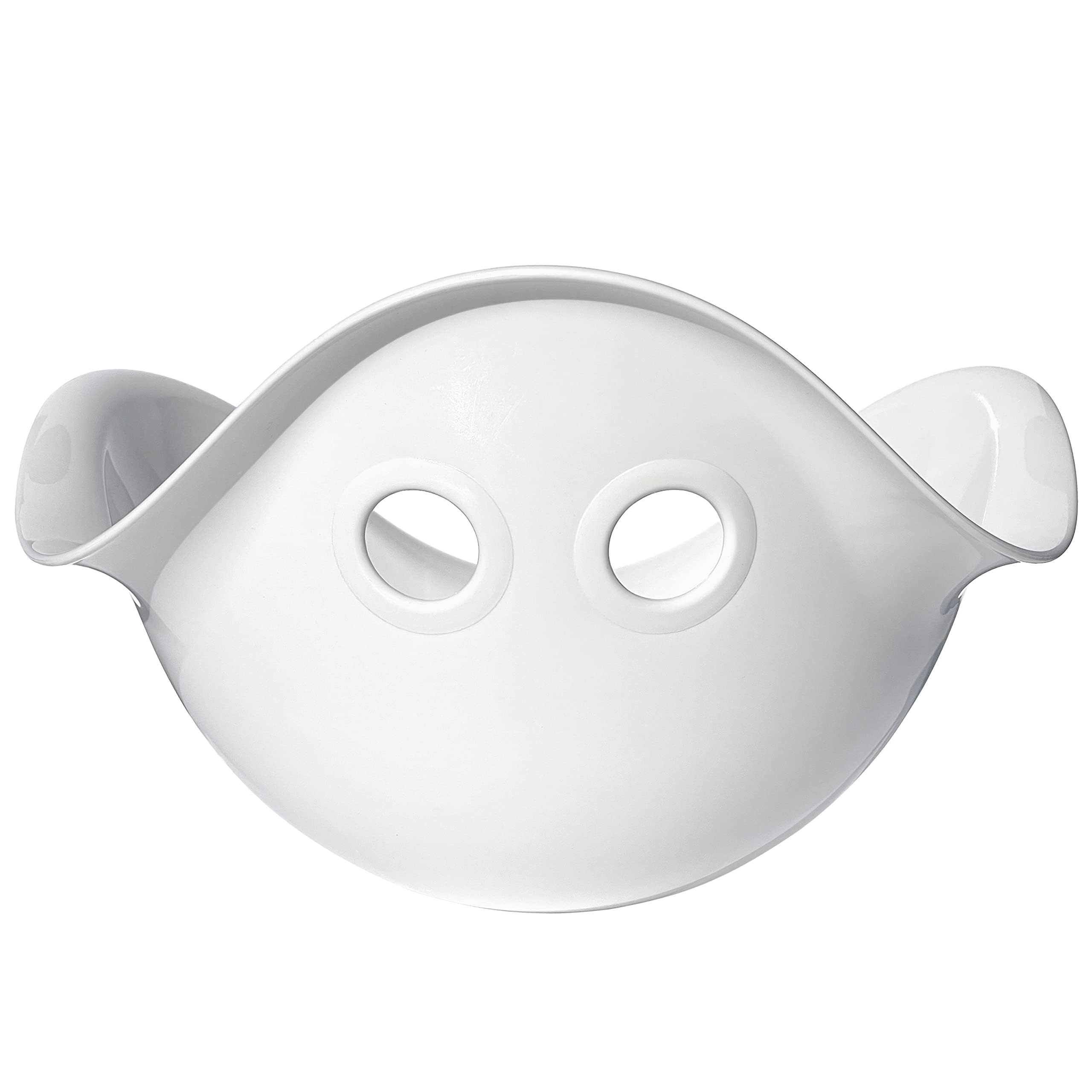 MOLUK Bilibo Creative Kids Toys, for Toddlers, Endless Possibilities, Motor Skills, Innovative Play Bowl, Educational Toy, STEM Learning, Indoor and Outdoor Play for 2-year, White