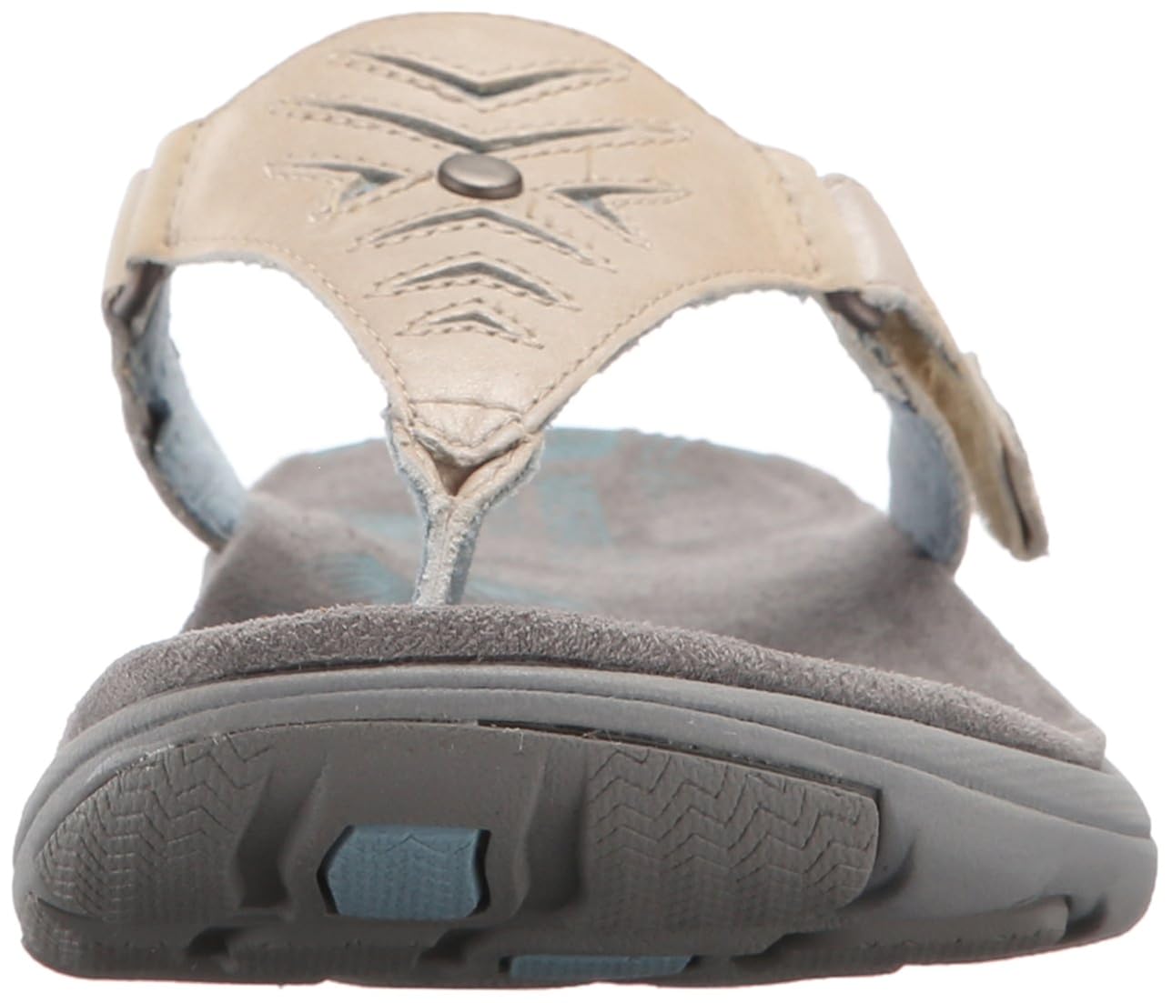 merrell women's adhera leather thong sandal ivory 11 b(m) us