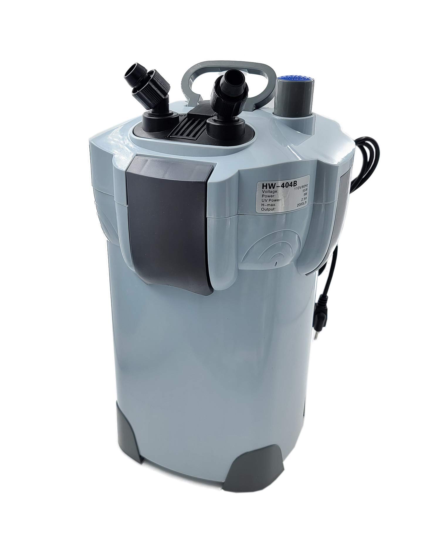 SunSun HW404B 525 GPH 5Stage External Canister Filter with 9W UV