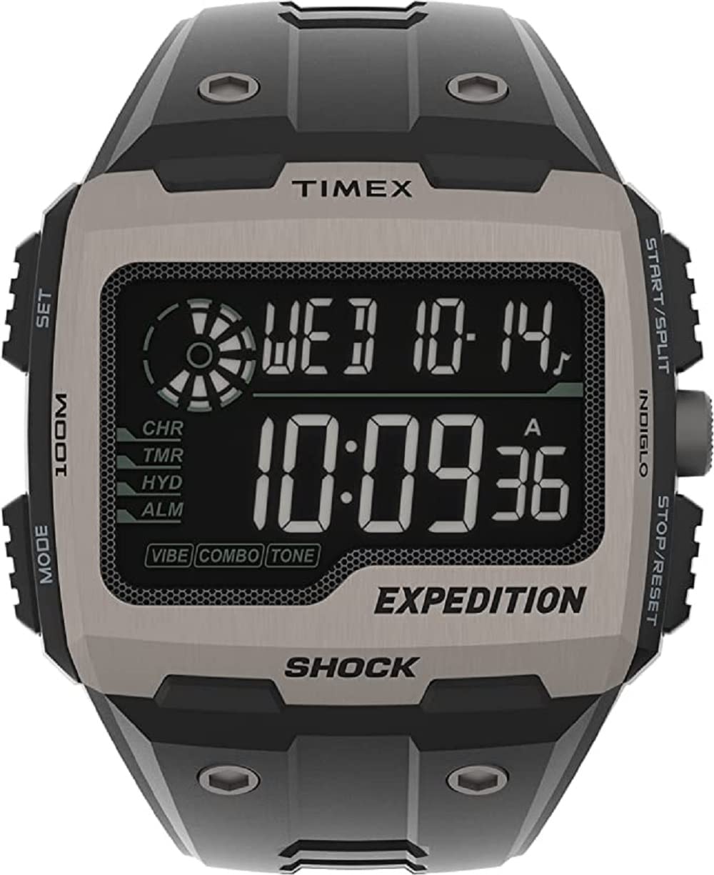 Timex Expedition Grid Shock Men's 50mm Resin Strap Watch TW4B24900
