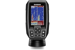 Garmin Striker™ 4 Fishfinder Worldwide Version w/77/200kHz - 4-Pin Transducer w/Transom & Trolling Motor Mounts