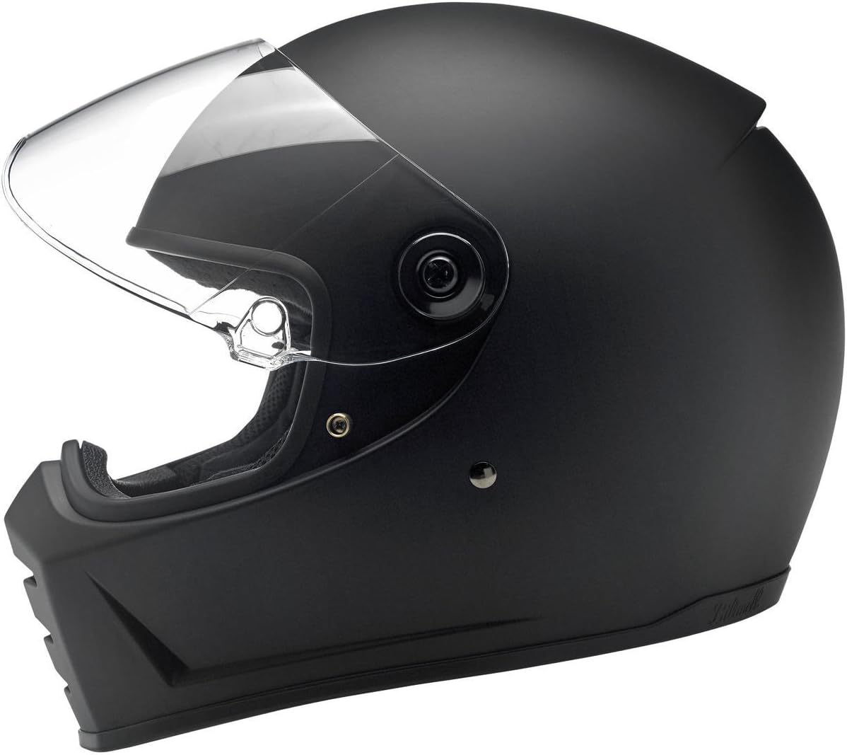 Biltwell Lane Splitter Helmet - Flat Black (Large)