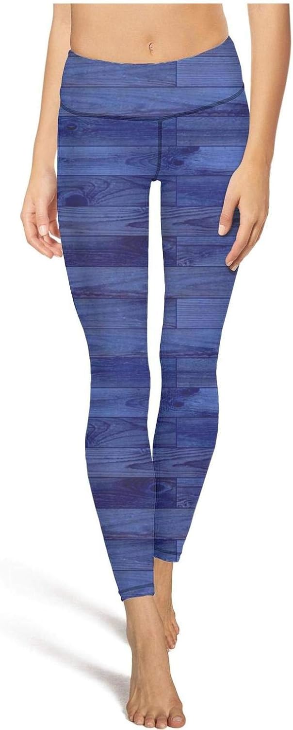Women Dressy Yoga Pants Yoga Pant CoronaExtraBeerWoodenFloorBlue