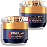 JINMAO Qingling Face Cream, Qingling Wrinkle Removal Cream, Quinglin Polypeptide Tightening and Anti-Wrinkle Moisturizer, Face & Neck & Eye Lotion 3-In-1 (2)