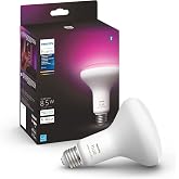 Philips Hue Smart 85W BR30 LED Bulb- White and Color Ambiance Color-Changing Light- 1 Pack- 1200LM- E26 - Indoor - Control with Hue App- Works with Alexa, Google Assistant and Apple Homekit