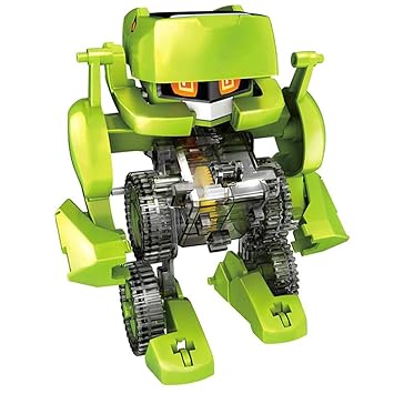 cute sunlight solar robot