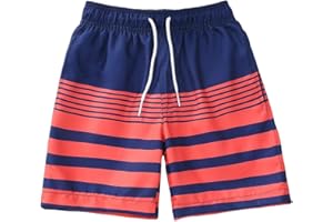 Summer Boys' Shorts Swim T𝗿unks Swimwear Swimsuit Toddler Swim Short Boys Casual Pull On Short with Pockets