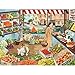 Bits and Pieces - 500 Piece Jigsaw Puzzle for Adults - Green Grocers - 500 pc Produce, Grocery Store Jigsaw by Artist Tracy Hall
