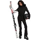 BGX Women Ski Suit One Piece Snowsuit Snowboard Slim Fit Insulated Jumpsuit Waterproof Windproof Winter Sports Warm