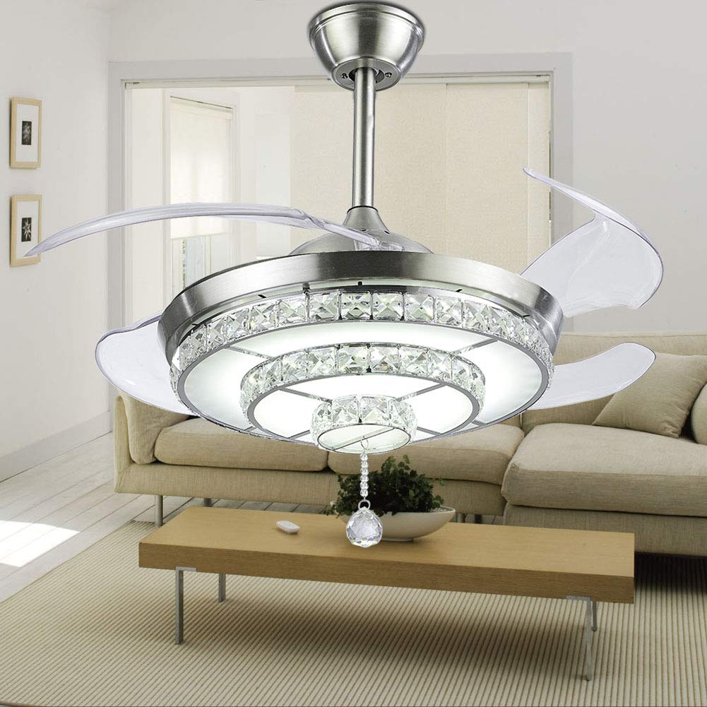 Top 15 Best Crystal Ceiling Fans 2020 Reviews Peachy Rooms