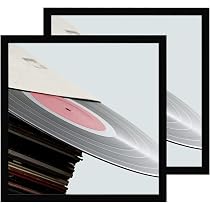 CLRCASE Vinyl Record Frame - 12" Openable Album Display Case, Wall-Mounted, Clear Protection
