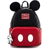 Loungefly Disney Mickey Mouse Quilted Cosplay Mini Backpack