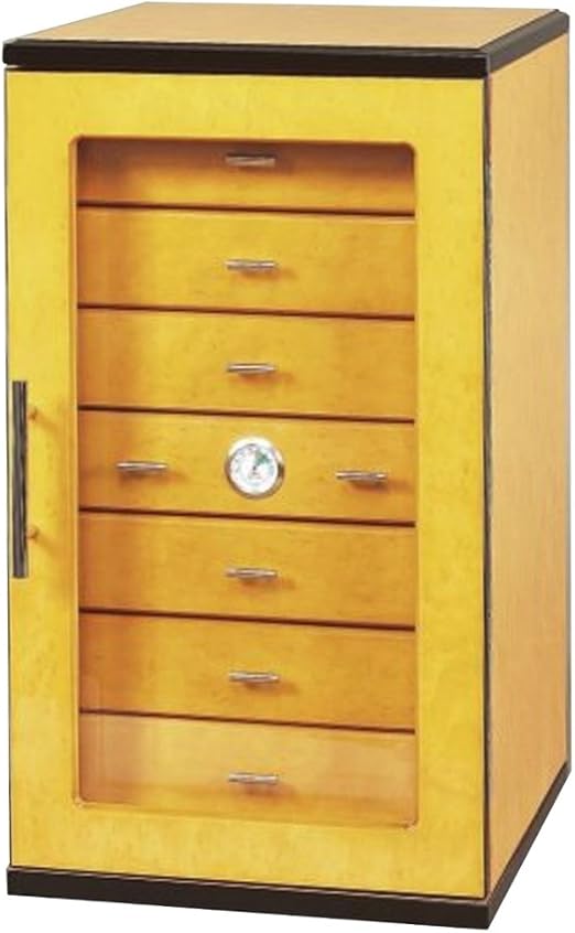 Amazon Com Dolce Sogni 7 Drawer Tower Cigar Humidor In Yellow