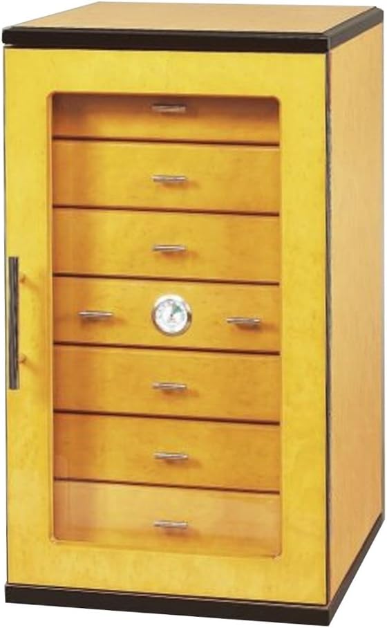 Amazon Com Dolce Sogni 7 Drawer Tower Cigar Humidor In Yellow