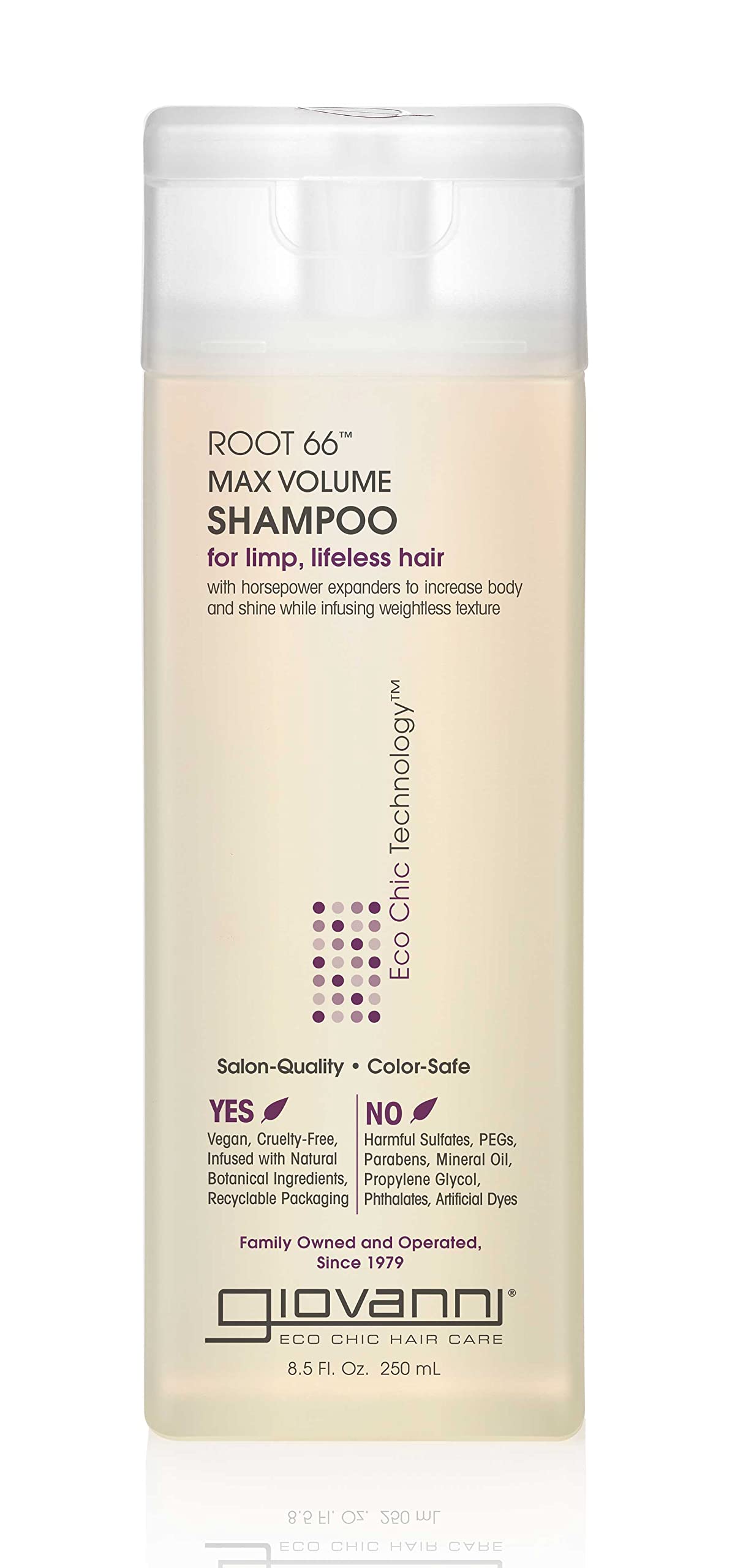 Giovanni Root 66 Max Volume Shampoo 250 ml