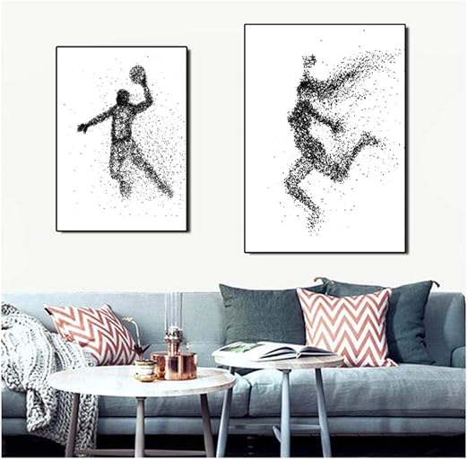 Decoracion De La Pared Lienzo Pintura Modern Abstract Dynamic