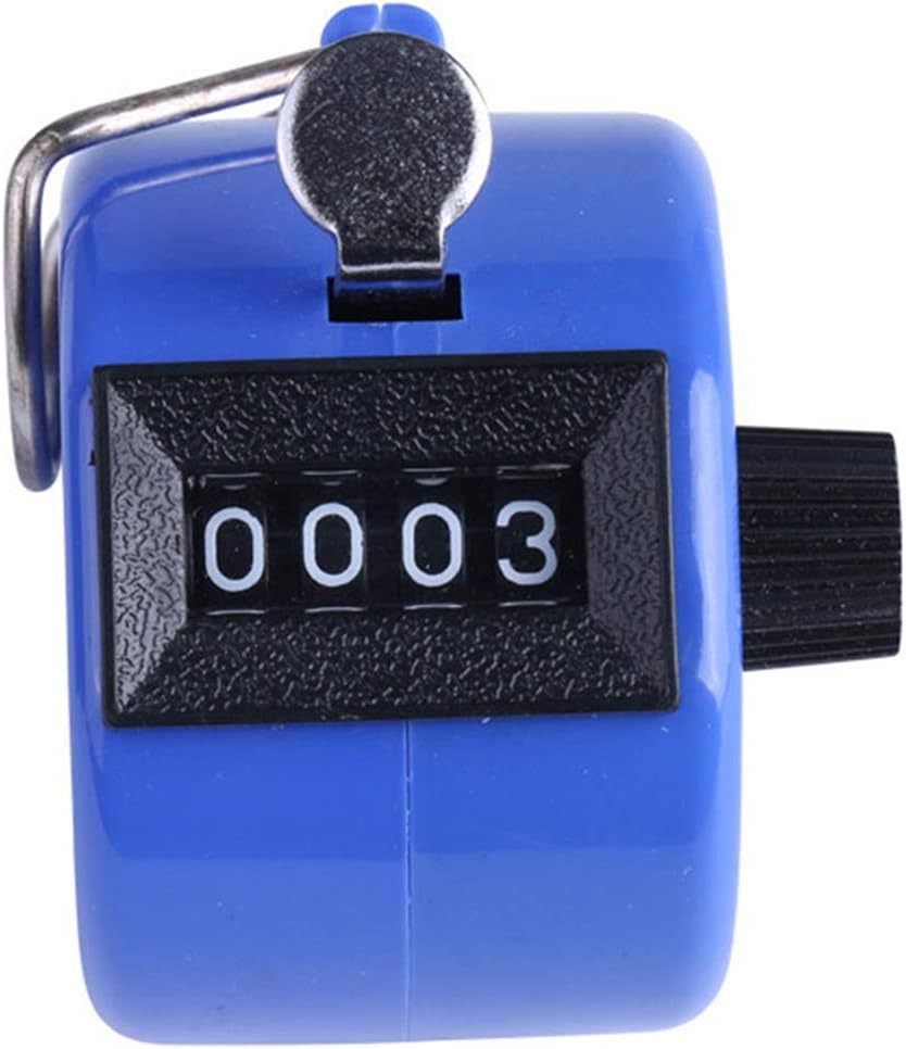 Ouken Manual Counter Yellow Portable Tally Counter Handheld Digit