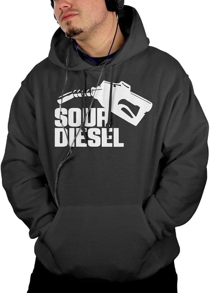 Men's Sweater, Sour Diesel Long Sleeve Hoodie For Man at Amazon Menâs Clothing store