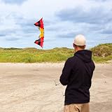 HQ Verve Blaze R2F Quad Line Sport Kite Ready to Fly Dyneema Lines Handles view 7
