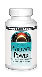 Source Naturals Pyruvate Power 750mg, 90 Capsules