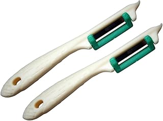 Schwertkrone 2 Spargelschäler Spargelform Sparschäler Pendelschäler Aus Solingen Obstschäler/Kartoffelschäler/Gemüseschäler für Links- und Rechtshänder