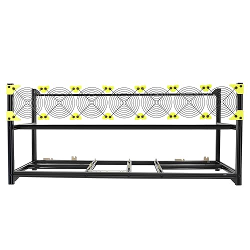 V3C GPU VEDDHA Mining Rig Frame Aluminum Stackable Open Air