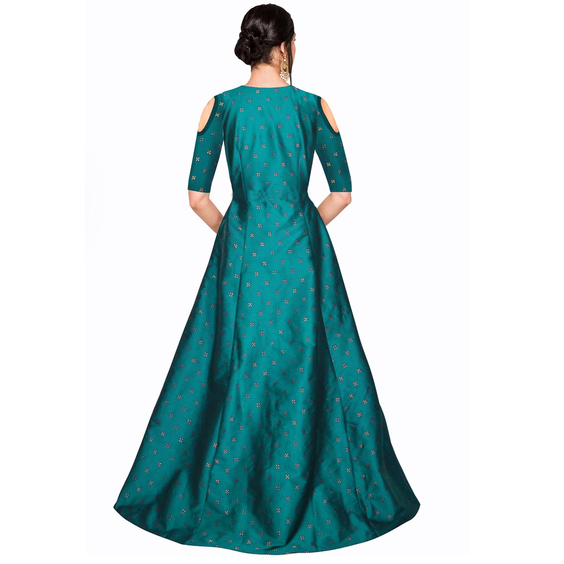 julee women's taffeta fency silk gown (g-62 sofiya gown-03_free size)