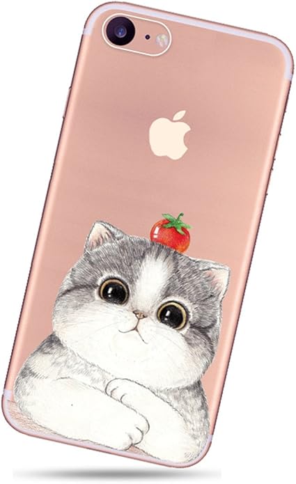 Amazon Co Jp Iphone7 ケース Pacyer クリア おしゃれ 動物 模様 ネコ 象 犬 シマウマ アイフォン Tpu ケース カバー ジャケット スマートフォン スマホケース ネコ2 家電 カメラ