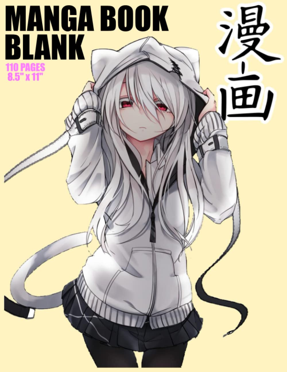 Amazon Com Manga Book Blank Anime Girl Sketch Book For Drawing And Doodling And Painting Sketchbook Large High Quality 110 Pages Otaku Notebook 8 5 X 11 Blank Sketch Book V6 Anime Otaku