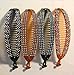 4 pcs NEW VINTAGE LARGE COMB BANANA CLIP HAIR RISER CLAW LOT