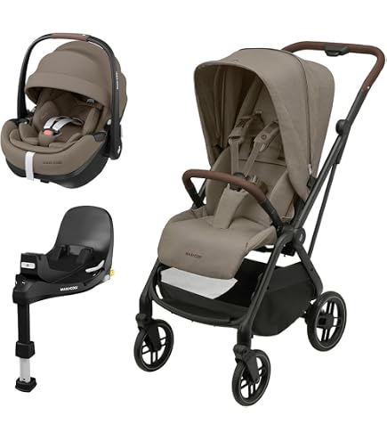 Travel System Maxi-Cosi, Leona² Trio, Pebble Pro 360 com Isofix