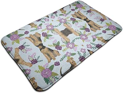 Airedale Terrier Raza de perro Edredón para mascotas Edredón C Flora