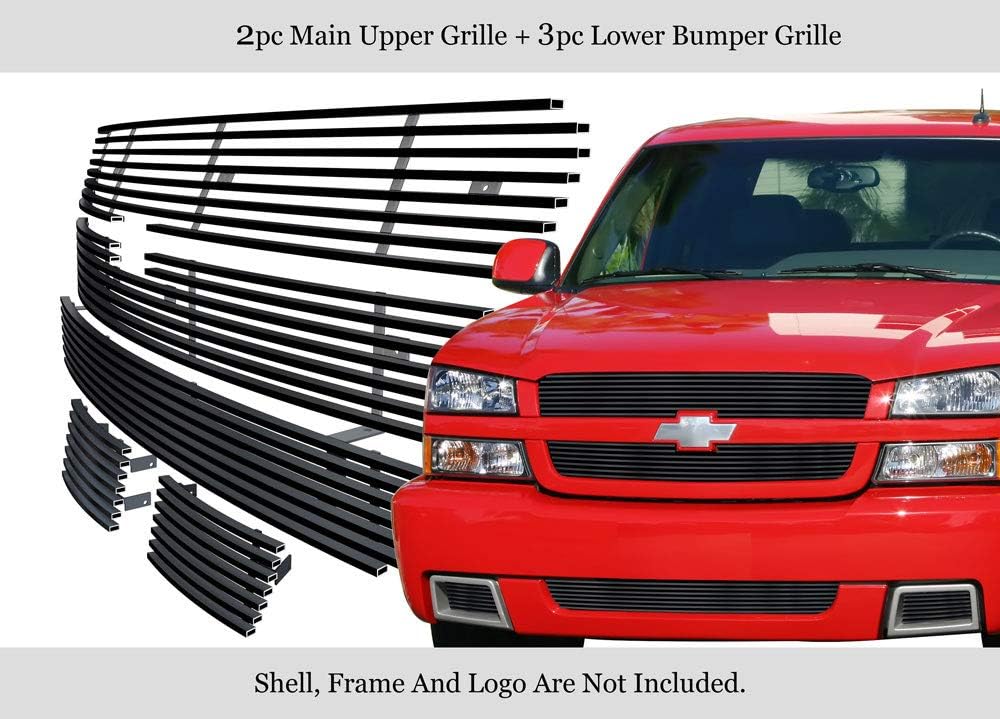 Bumper Lower Billet Grille Insert Aluminum ZMAUTOPARTS For