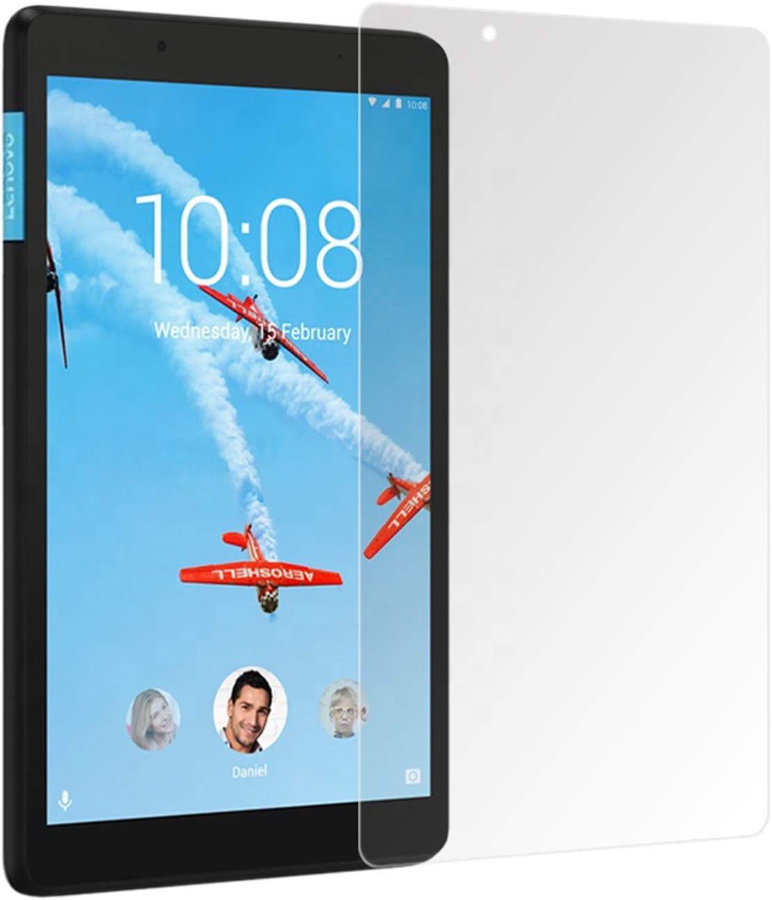 Lobwerk Anti-Glare Screen Protectors for Lenovo Tab E8 TB-8304F 8 Inch Anti-Fingerprint (Pack of 2), 2 x anti-reflective - Image 5