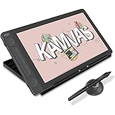 HUION Kamvas 13 (Gen 3) Drawing Tablet with Screen,13.3" Full-Laminated Art Tablet with Anti-Sparkle Canvas Glass, 99% sRGB, 