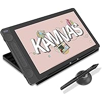 HUION Kamvas 13 (Gen 3) Drawing Tablet with Screen,13.3" Full-Laminated Art Tablet with Anti-Sparkle Canvas Glass, 99% sRGB, 