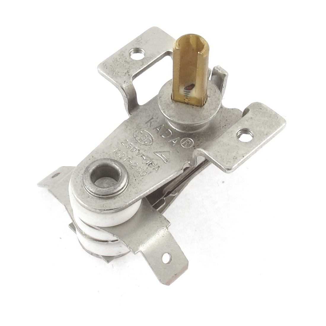 Sourcingmap AC 250V 16A 70C Bimetal Adjustable Temperature Heating Thermostat