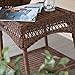Coral Coast Casco Bay Resin Wicker Side Table