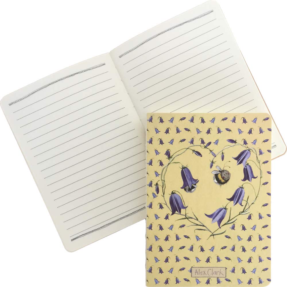 ALEX CLARK Bee Heart Naked Spine Notebook