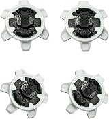 LONGKUN Golf Shoe Spikes 20 Pcs Replacements with 1 Cleats Wrench White Grey view 4