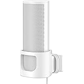 Upgrade Silicone Speaker Wall Mount for Sonos Roam 2, Sonos Roam, Roam SL Mount - Space Saving Speaker Mount for Sonos Roam, Roam SL, Roam 2 Wall Mount Bracket Easy to Install, 1 Pack White