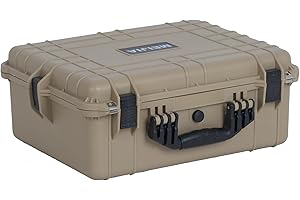 MEIJIA Portable All Weather Waterproof Protective Hard Case,Compact Camera Case with Customizable Fit Foam,Fit Use of Drones,